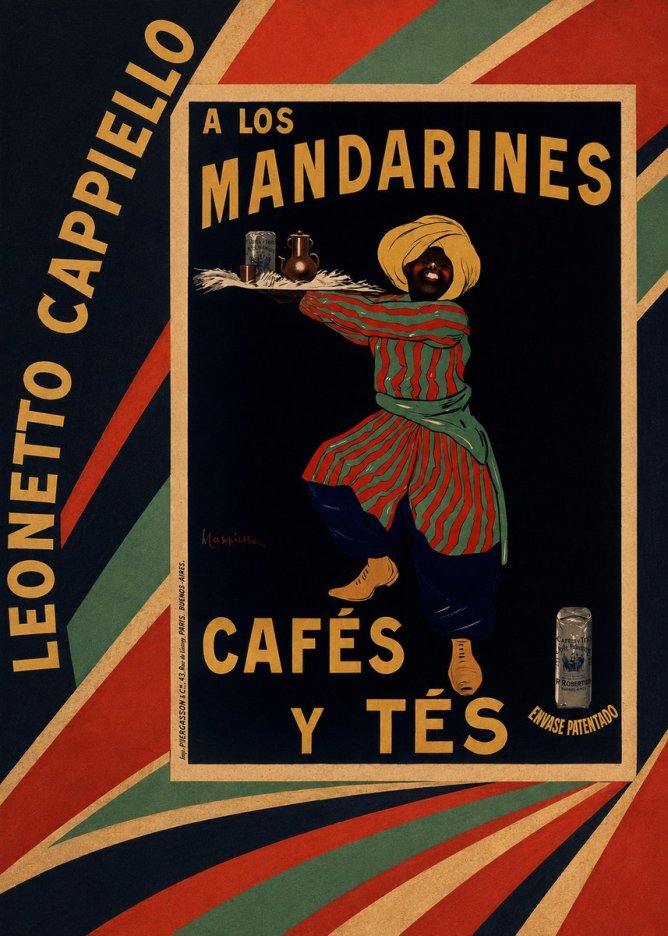 Leonetto Cappiello A Los Mandarines No5 - Affiche