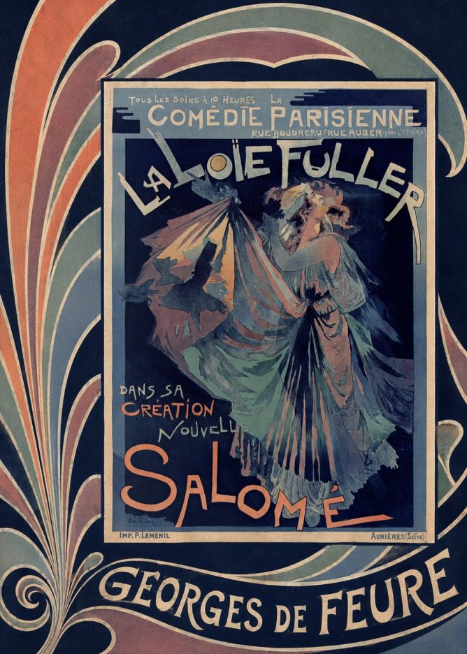 Georges de Feure Salomé II No5 - Affiche