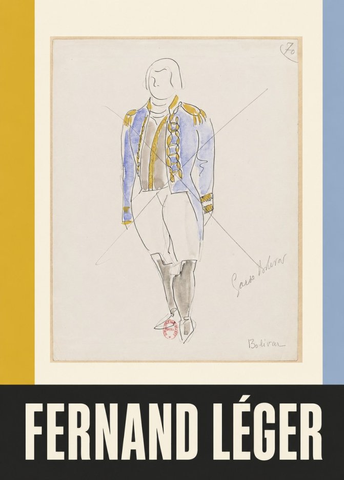 Fernand Léger Bolivar VII No3 - Affiche