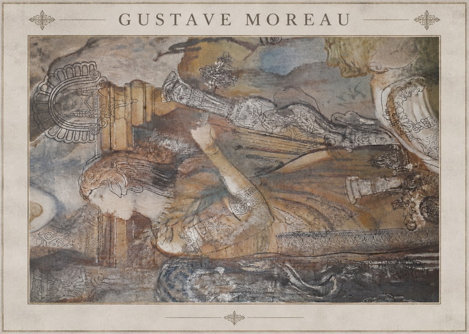 Gustave Moreau Study for the Triumph of Death No4 - Affiche
