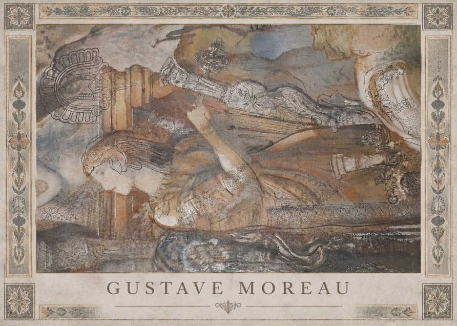 Gustave Moreau Study for the Triumph of Death No6 - Affiche
