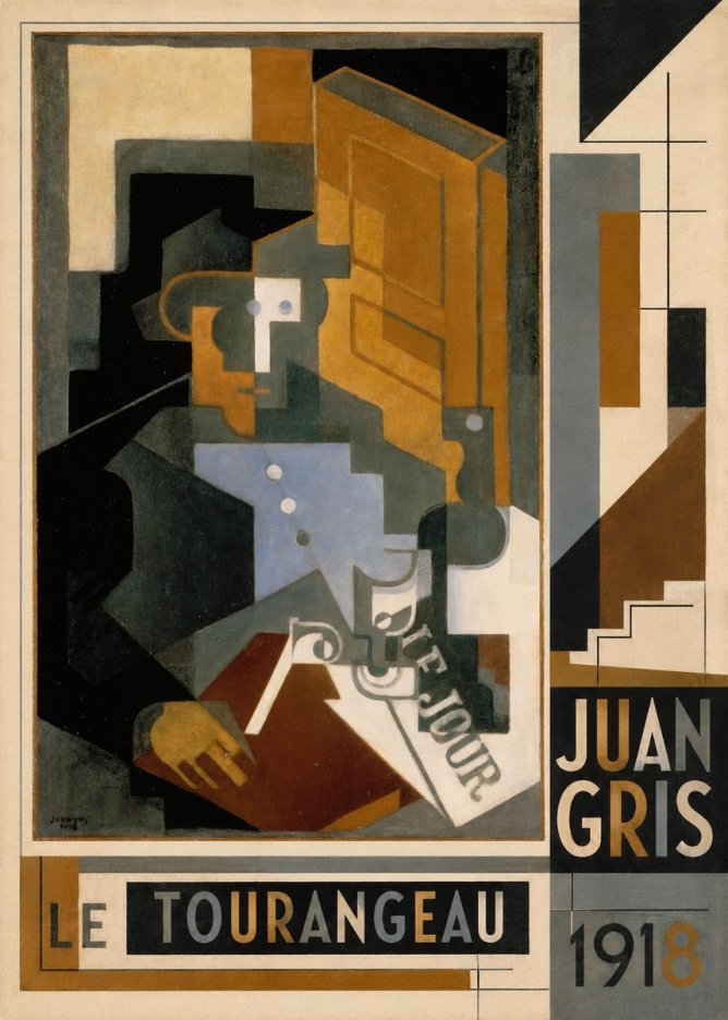 Juan Gris Le Tourangeau No2 - Affiche