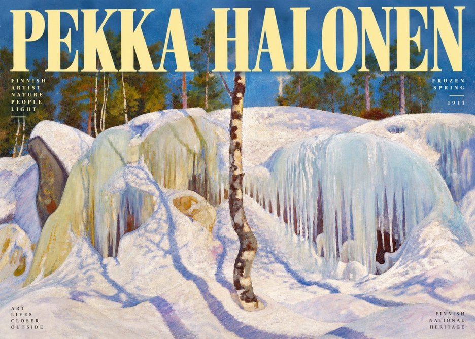 Pekka Halonen Frozen Spring No2 - Affiche