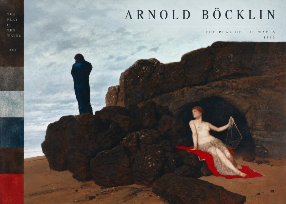 Arnold Böcklin The Play of the Waves No6 - Affiche