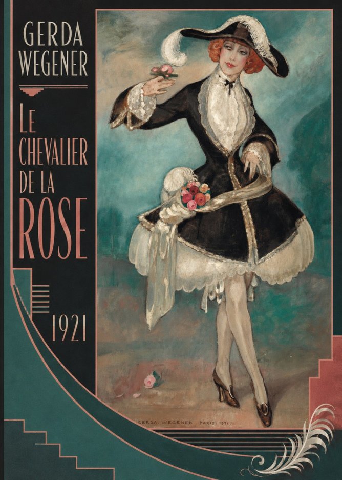 Gerda Wegener Le Chevalier De La Rose No3 - Affiche