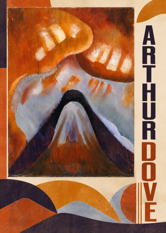 Arthur Dove Snowstorm No3 - Affiche