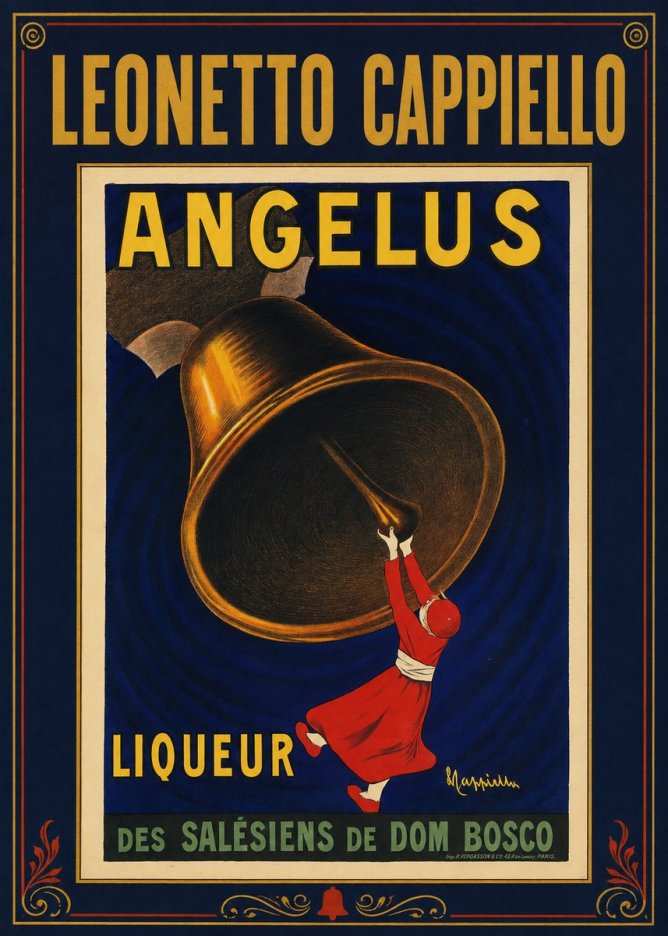 Leonetto Cappiello Angelus No1 - Affiche