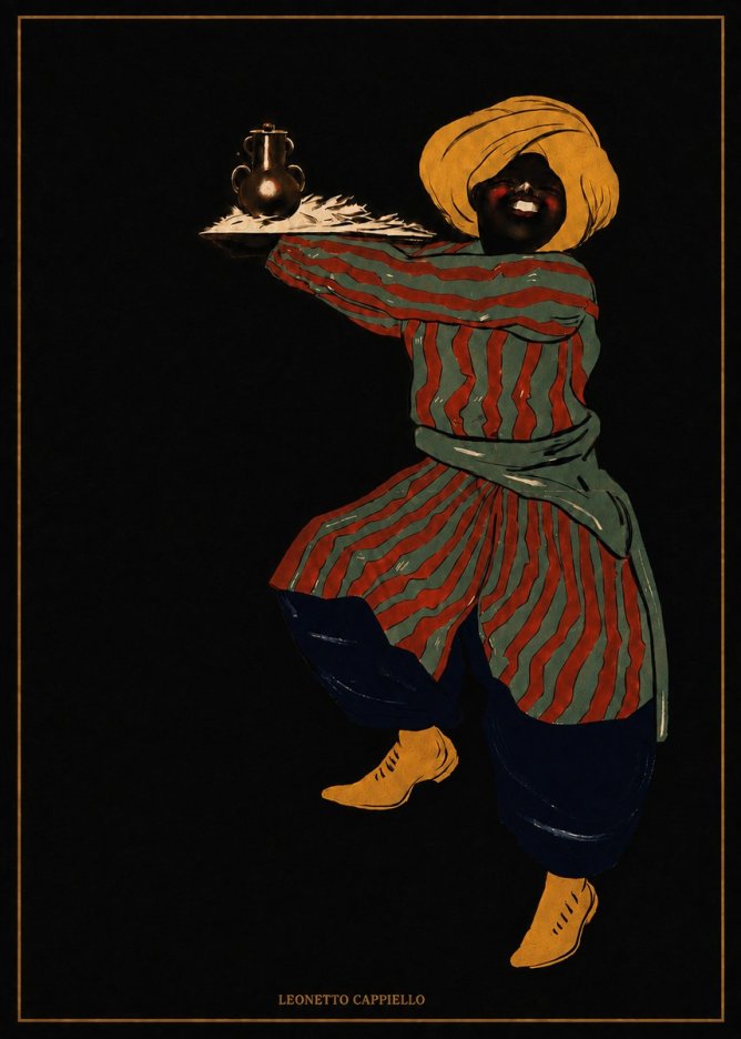 Leonetto Cappiello The Sultan No5 - Affiche