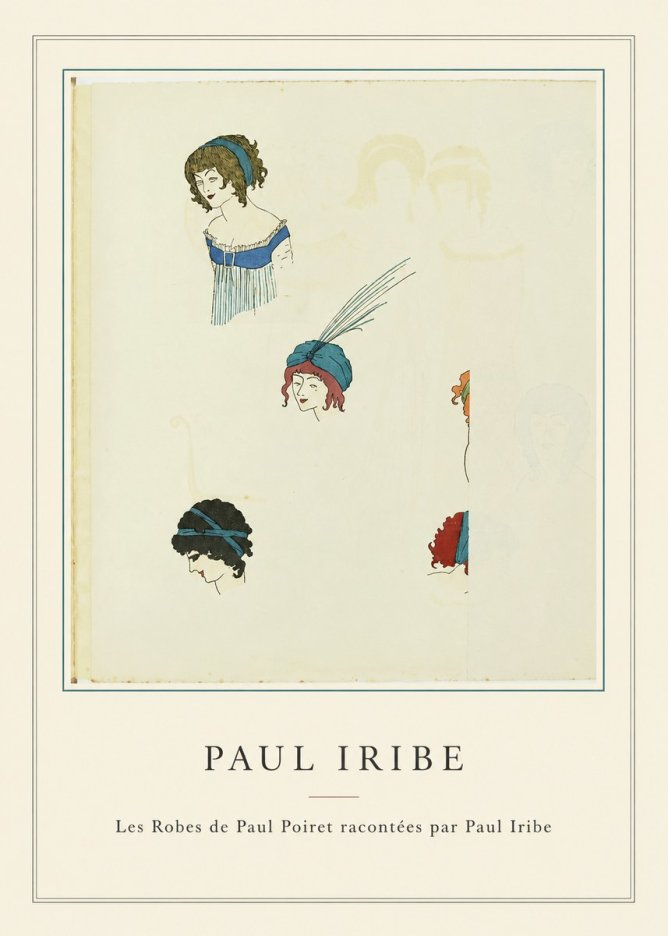 Paul Iribe Les Robes De Paul Poiret Racontées Par Paul Iribe No4 - Affiche