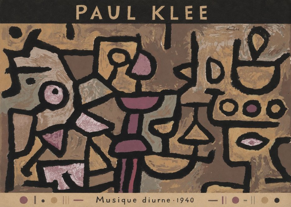 Paul Klee Musique Diurne No4 - Affiche
