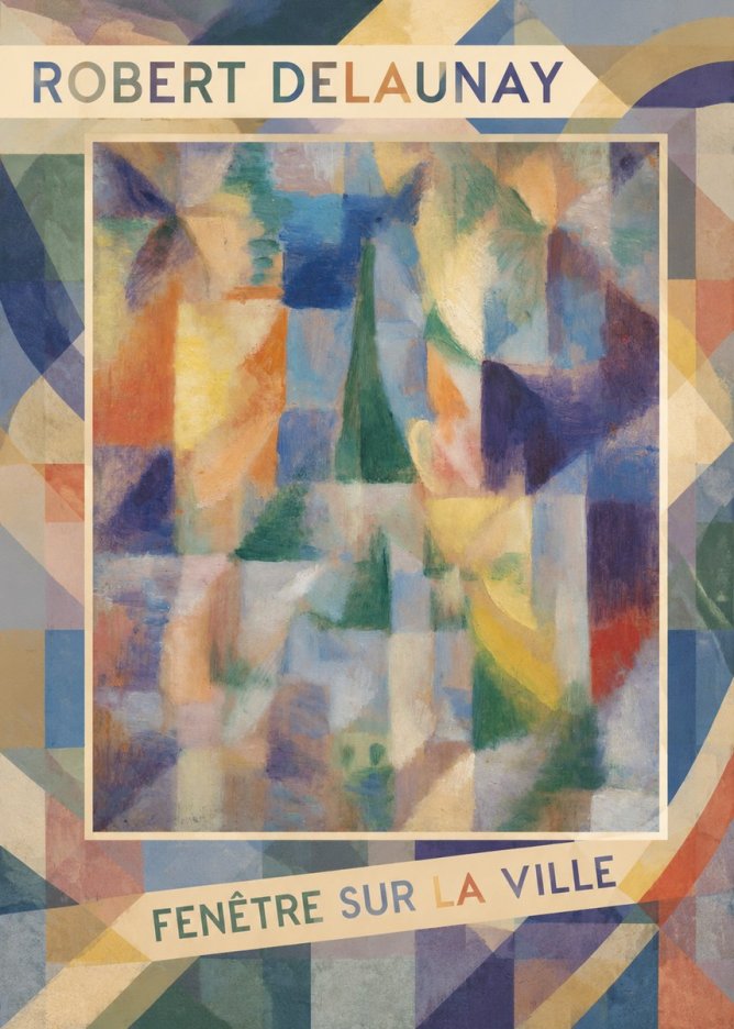 Robert Delaunay Fenêtre Sur La Ville No6 - Affiche