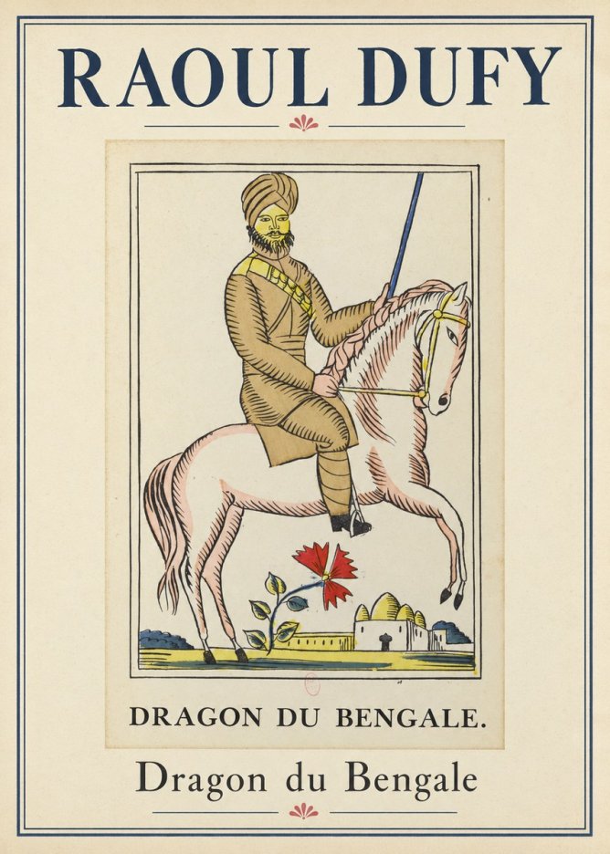 Raoul Dufy Dragon Du Bengale No1 - Affiche
