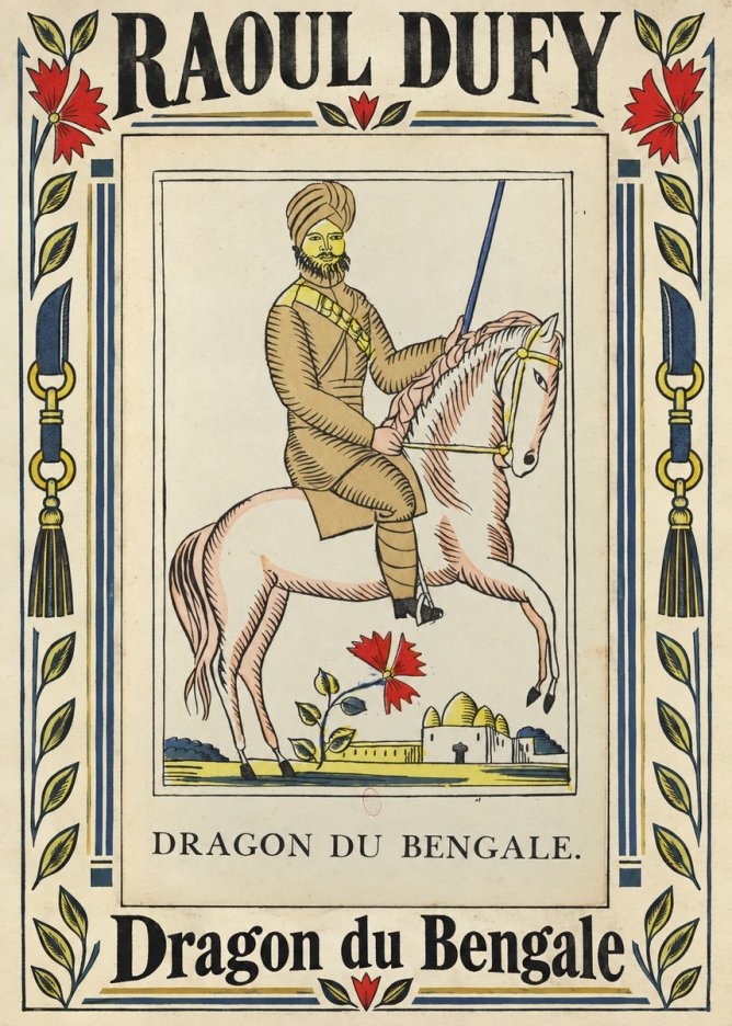 Raoul Dufy Dragon Du Bengale No2 - Affiche