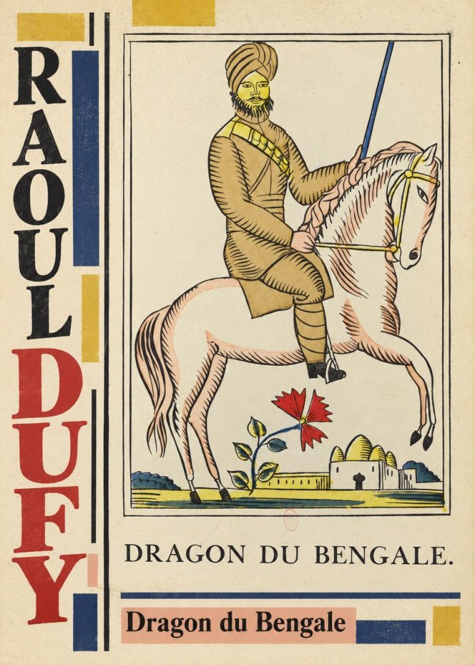 Raoul Dufy Dragon Du Bengale No4 - Affiche