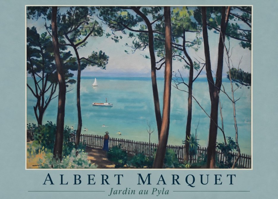 Albert Marquet Jardin Au Pyla No1 - Affiche
