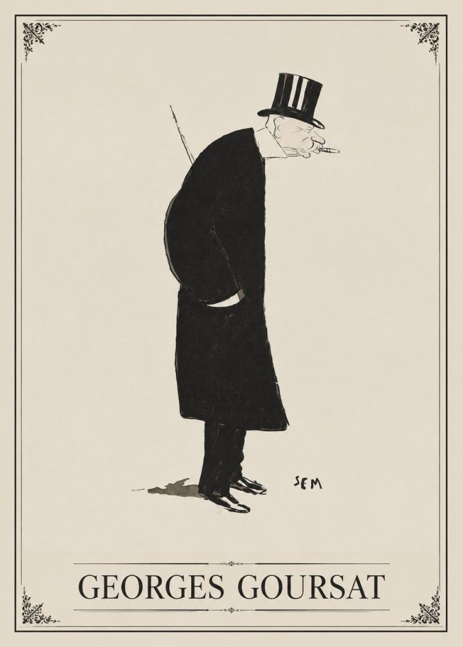 Georges Goursat Georges Goursat II No1 - Affiche