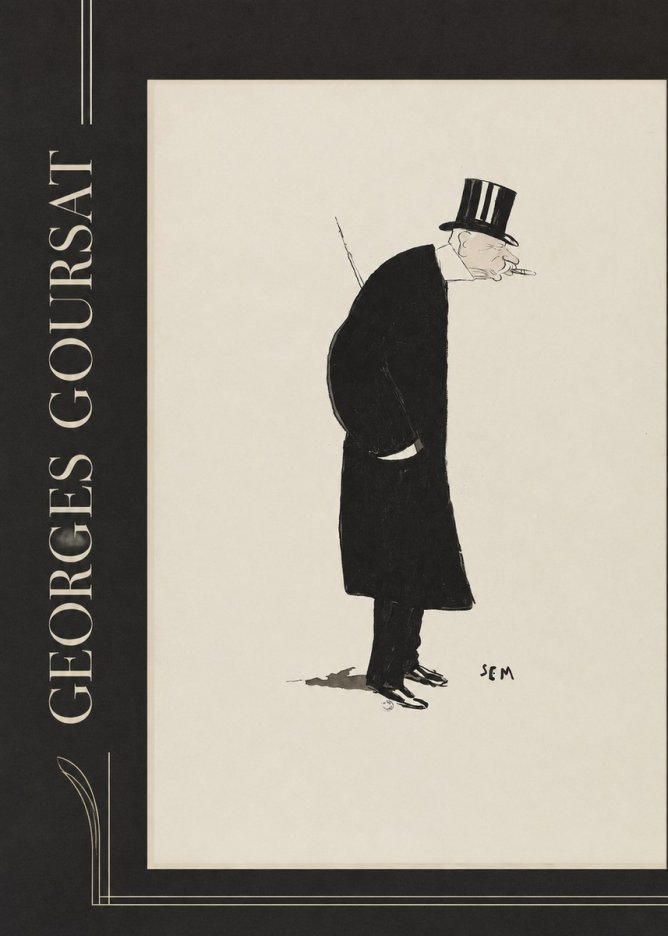Georges Goursat Georges Goursat II No2 - Affiche
