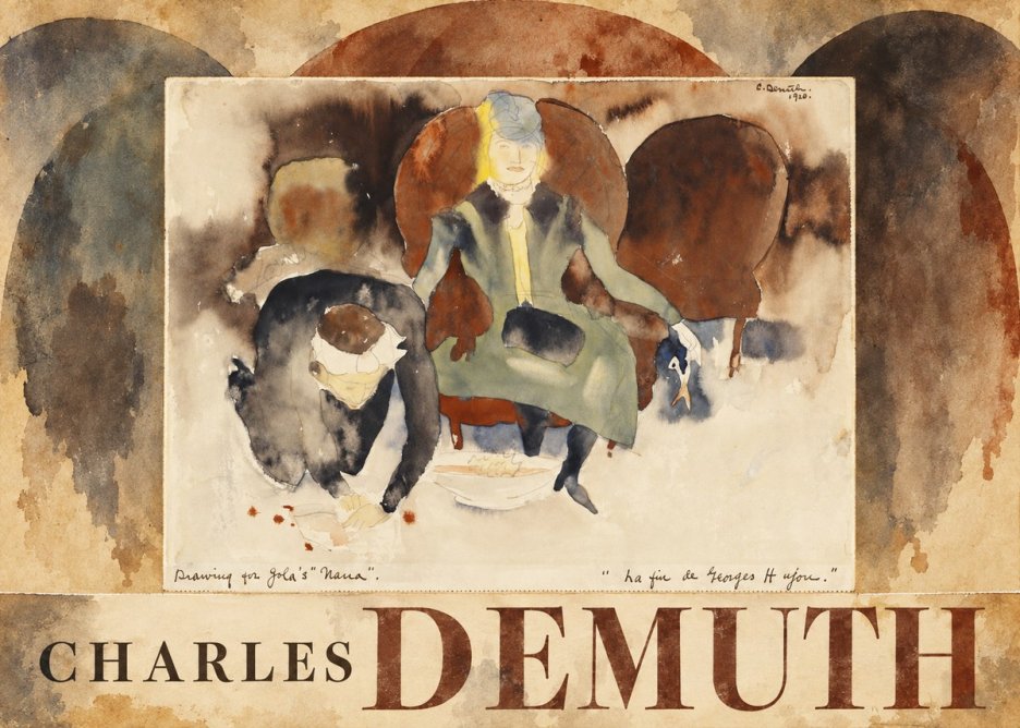 Charles Demuth Drawing for Zola's "Nana" No6 - Affiche
