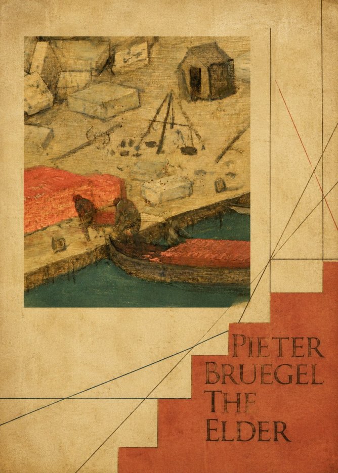 Pieter Bruegel A Harbor Scene Detail No6 - Affiche