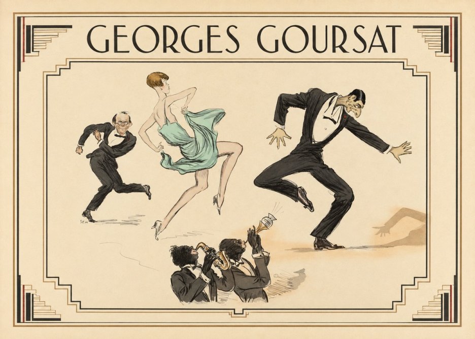 Georges Goursat Georges Goursat III No1 - Affiche