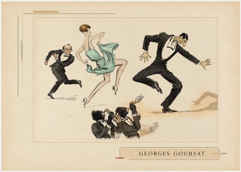 Georges Goursat Georges Goursat III No4 - Affiche