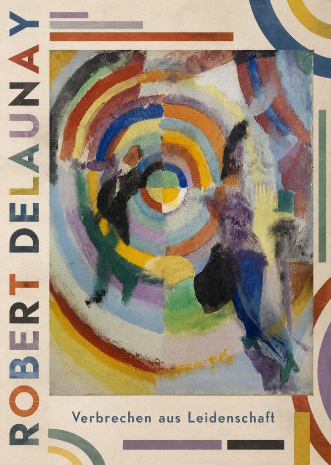 Robert Delaunay Verbrechen Aus Leidenschaft No2 - Affiche