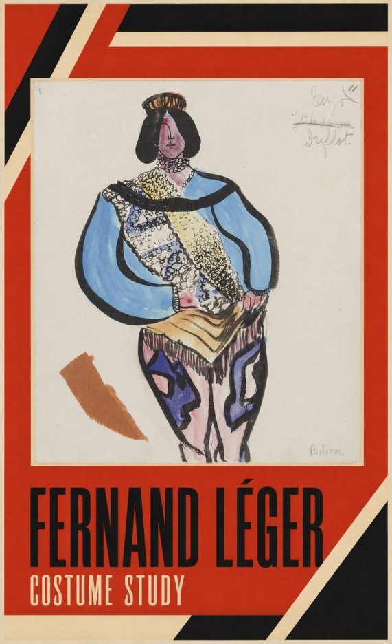 Fernand Léger Bolivar VIII No4 - Affiche