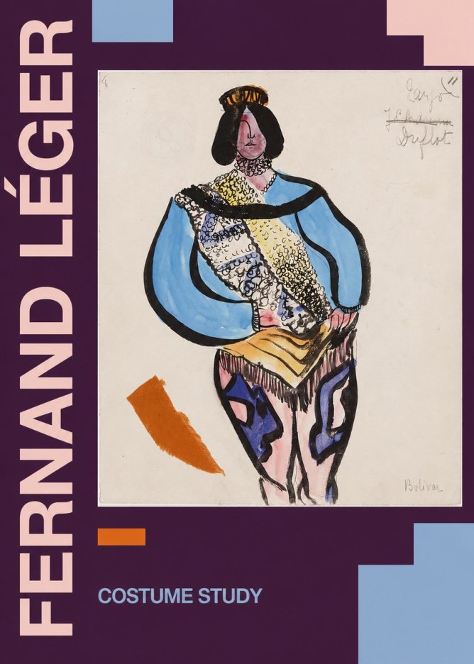 Fernand Léger Bolivar VIII No6 - Affiche