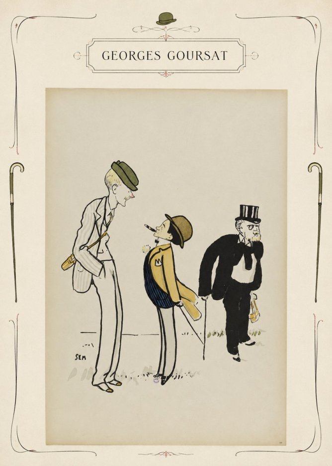 Georges Goursat Georges Goursat IV No3 - Affiche
