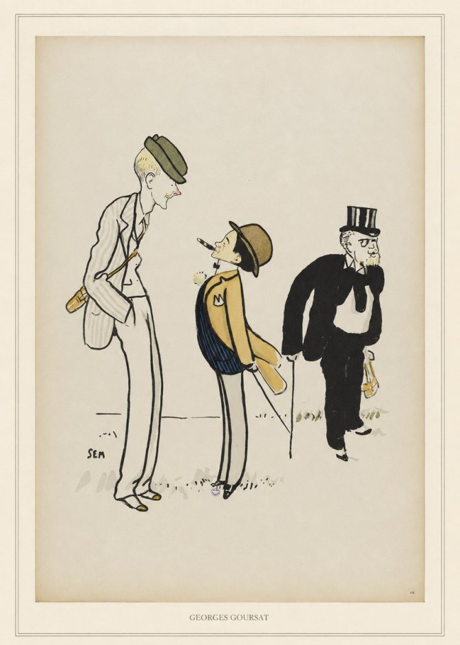 Georges Goursat Georges Goursat IV No5 - Affiche
