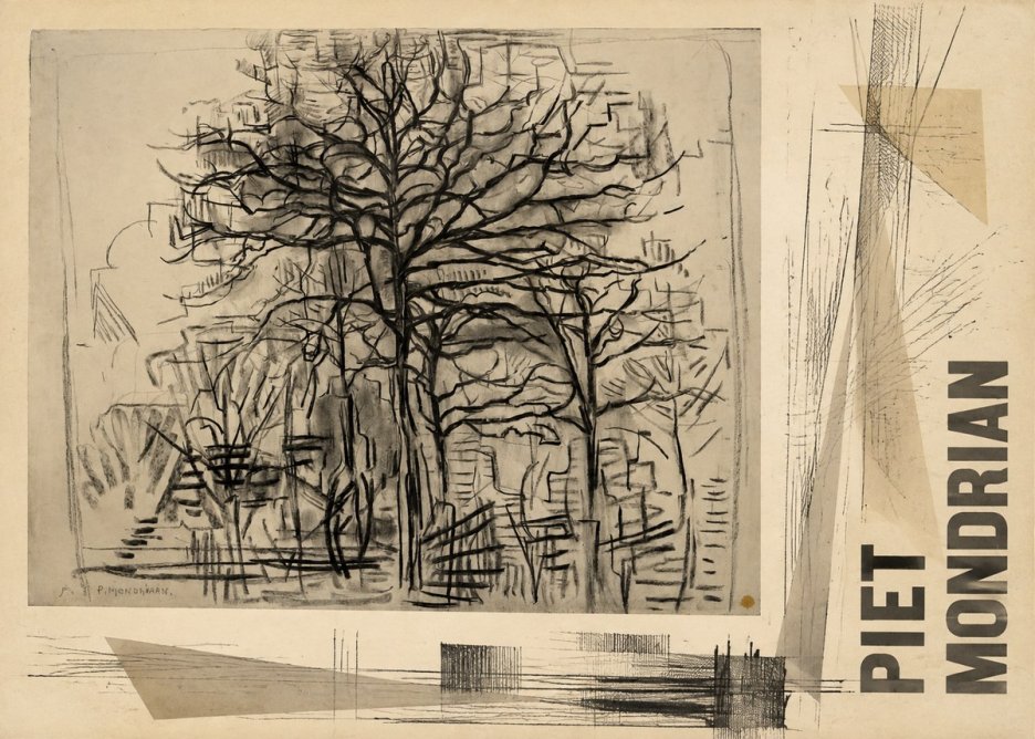 Piet Mondrian The Tree No6 - Affiche