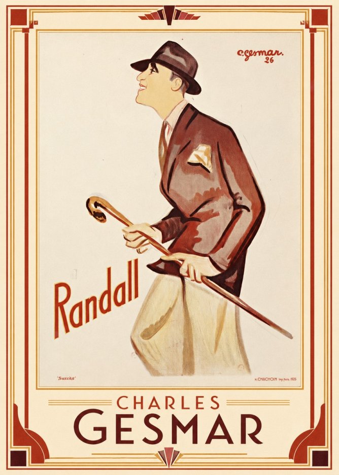 Charles Gesmar Randall II No1 - Affiche