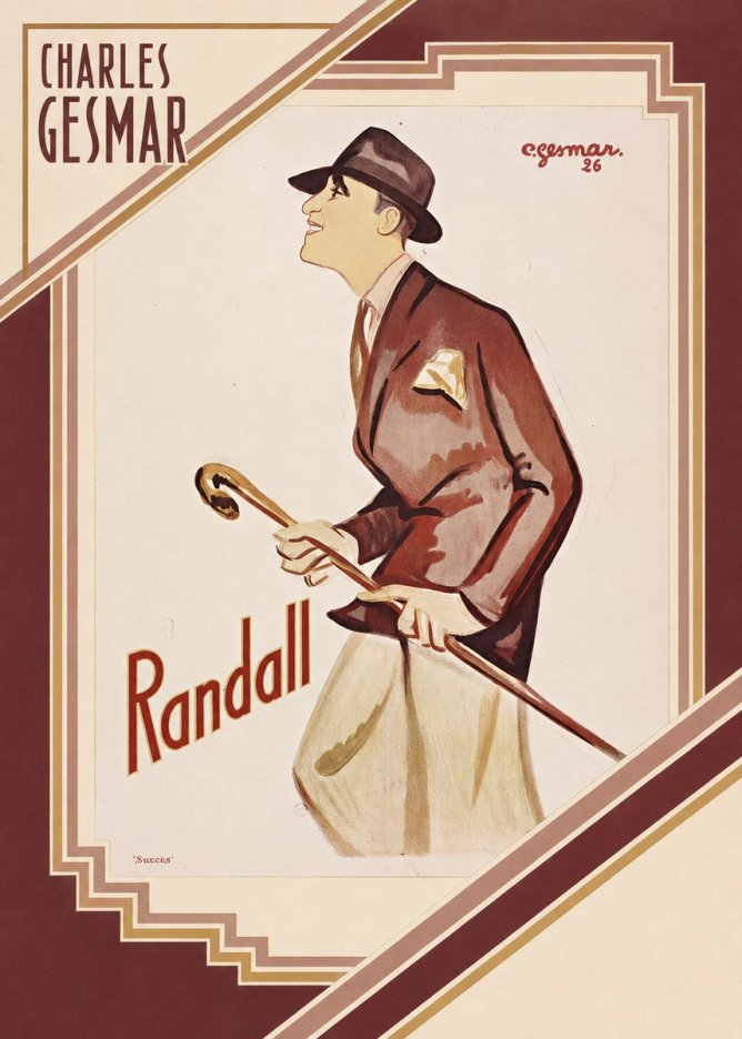 Charles Gesmar Randall II No2 - Affiche