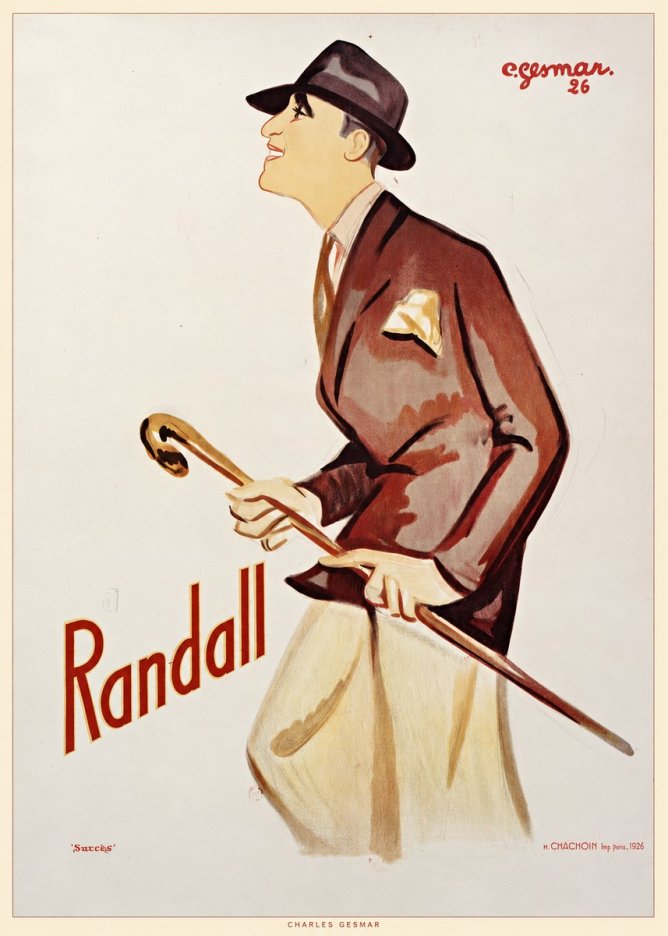 Charles Gesmar Randall II No6 - Affiche
