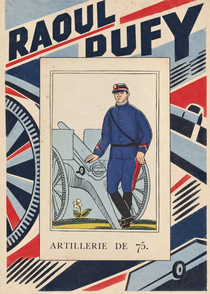 Raoul Dufy Artillerie De 75. No5 - Affiche