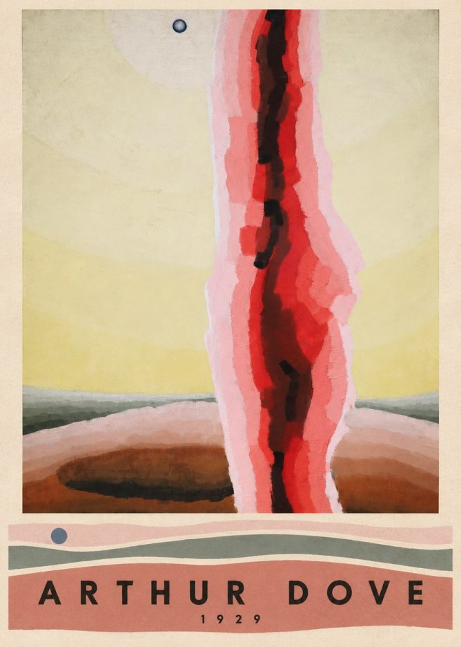 Arthur Dove Gale No4 - Affiche
