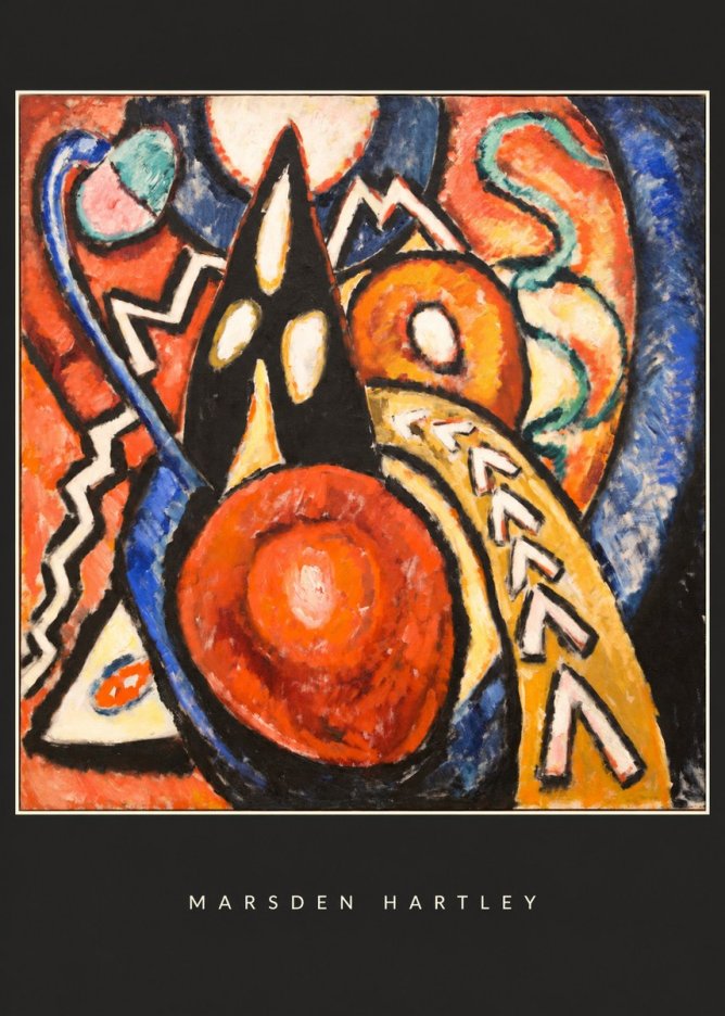 Marsden Hartley Marsden Hartley No5 - Affiche