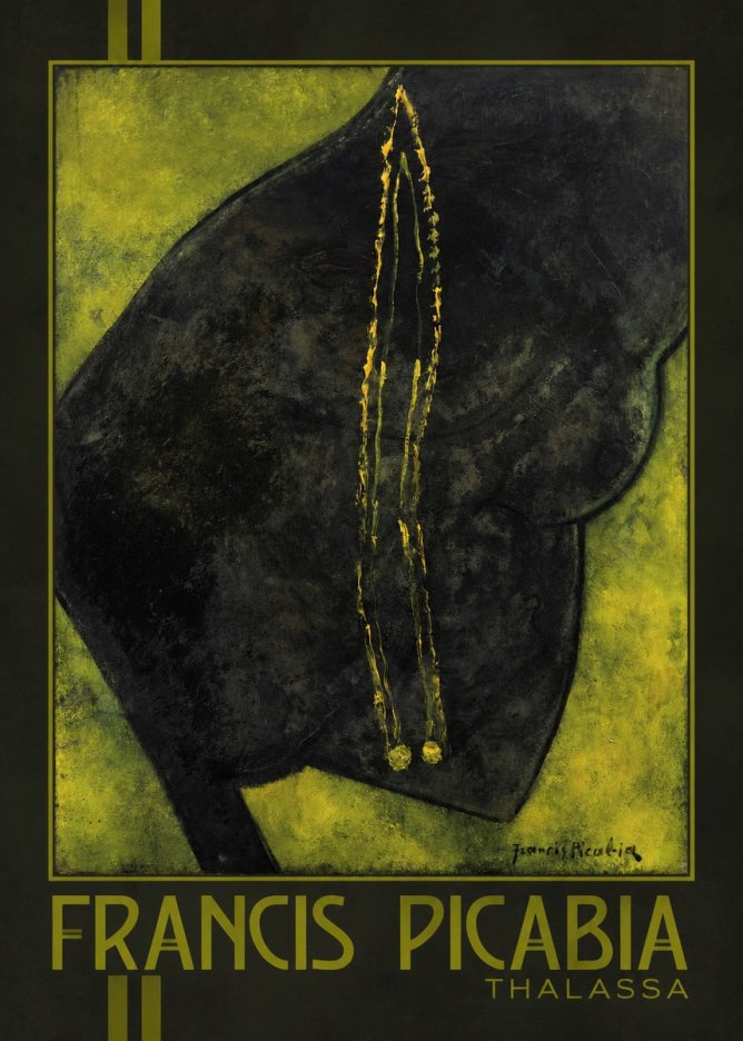 Francis Picabia Thalassa No1 - Affiche
