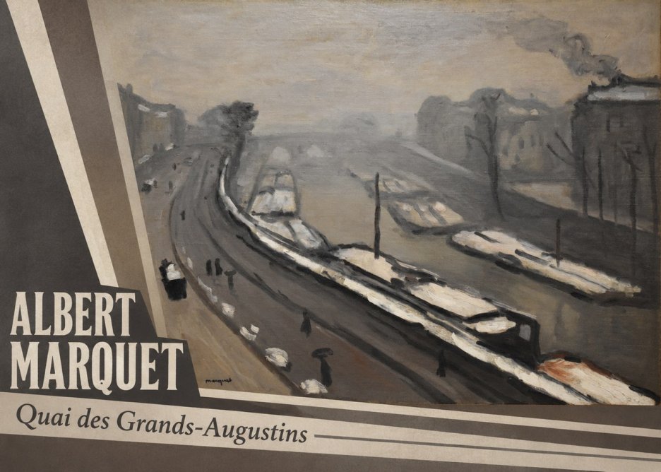 Albert Marquet Quai Des Grands-augustins No4 - Affiche