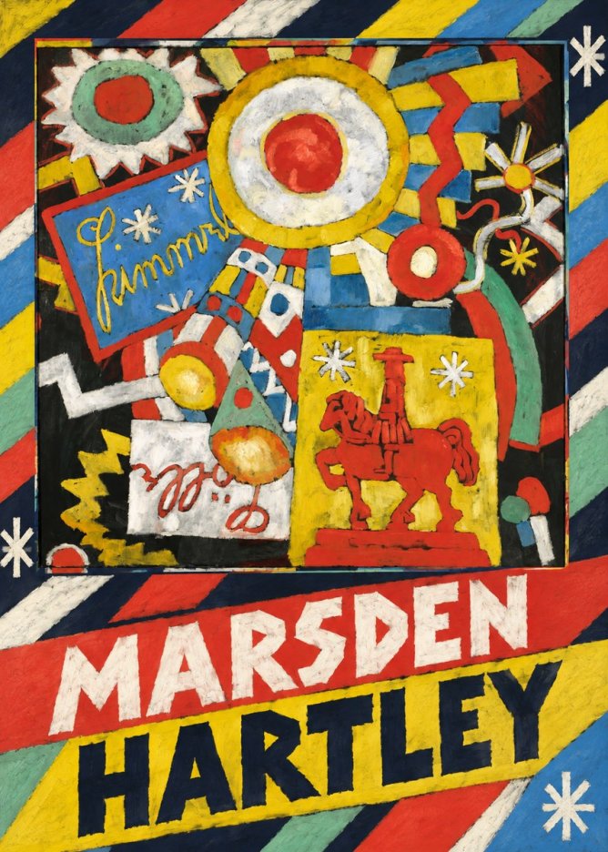 Marsden Hartley Himmel Lille No5 - Affiche