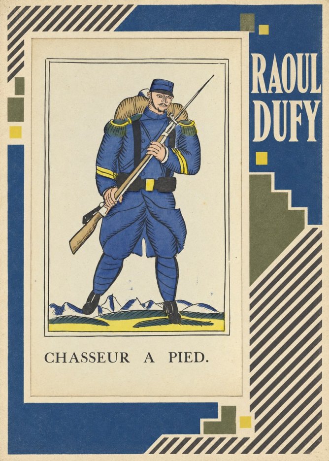 Raoul Dufy Chasseur a Pied. No5 - Affiche