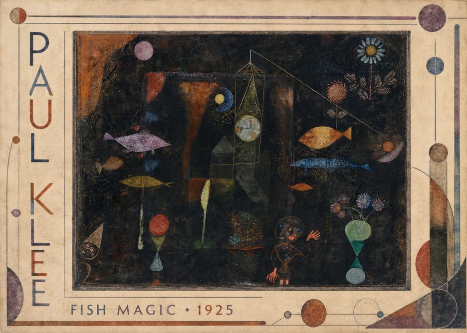 Paul Klee Fish Magic I No2 - Affiche