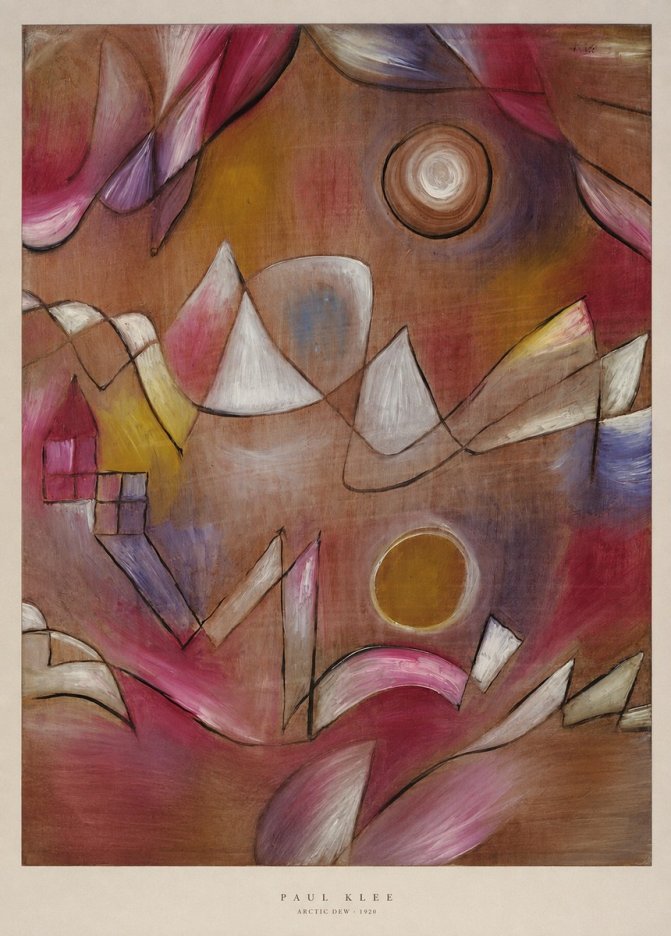 Paul Klee Arctic Dew No5 - Affiche