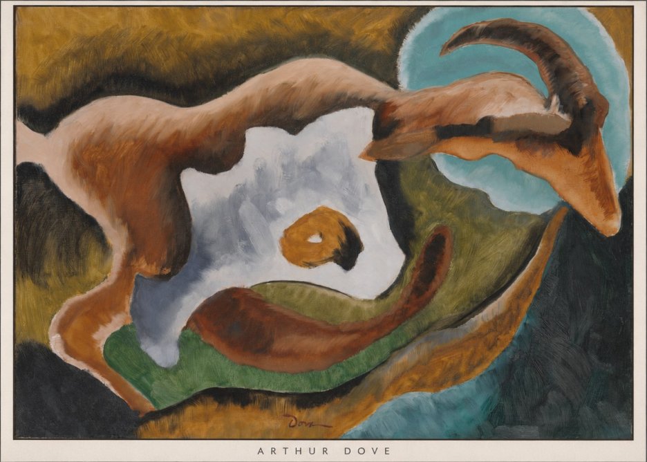 Arthur Dove Goat No5 - Affiche