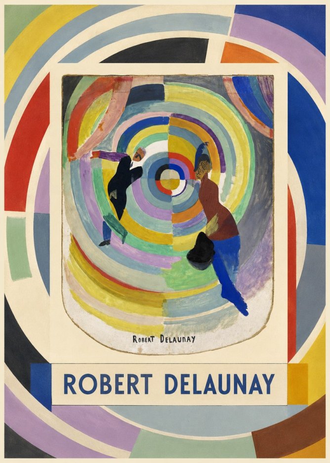 Robert Delaunay Robert Delaunay IV No1 - Affiche