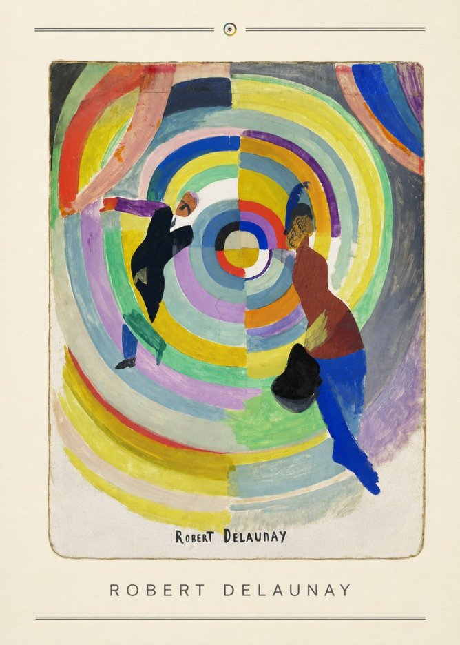 Robert Delaunay Robert Delaunay IV No4 - Affiche