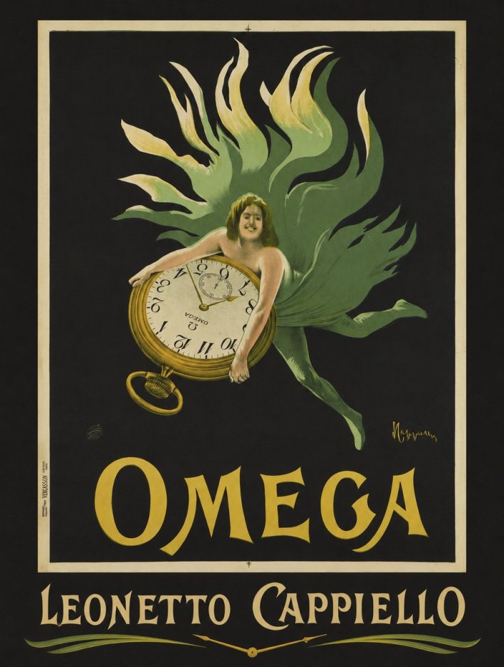 Leonetto Cappiello Omega No6 - Affiche