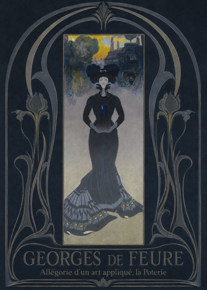 Georges de Feure Allégorie D'un Art Appliqué, La Poterie No3 - Affiche