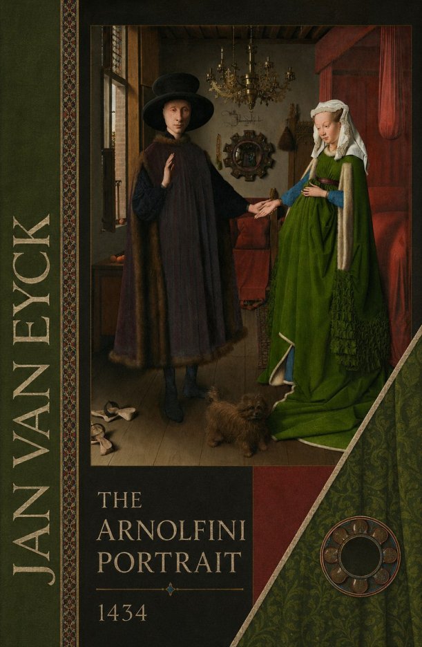 Jan van Eyck The Arnolfini Portrait V No4 - Affiche