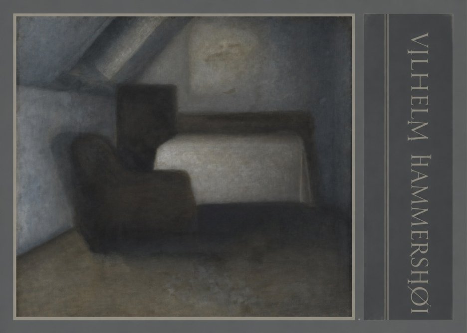 Vilhelm Hammershøi Interior, Strandgade 30 III No2 - Affiche